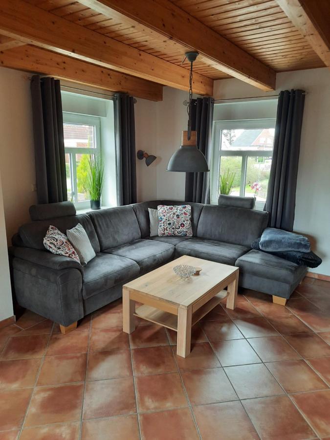 Tolles Ferienhaus In Pilsum - Ferienhaus Trientje - Mit Garten Und Ueberdachter Terrasse Exteriör bild
